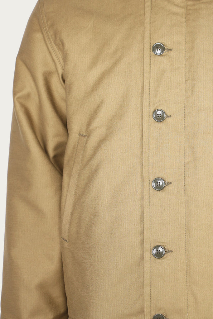 The Real McCoys - N-1 Deck Jacket - Khaki - Canoe Club