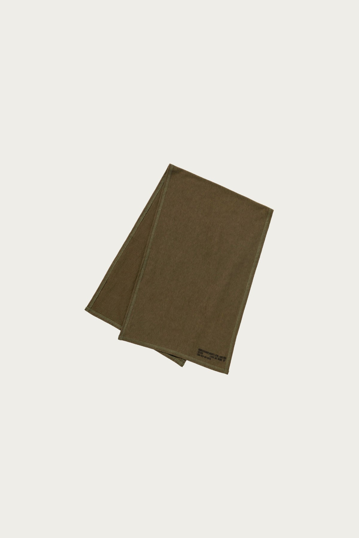 The Real McCoys - Neckerchief, Man's, Knitted - Olive - Canoe Club
