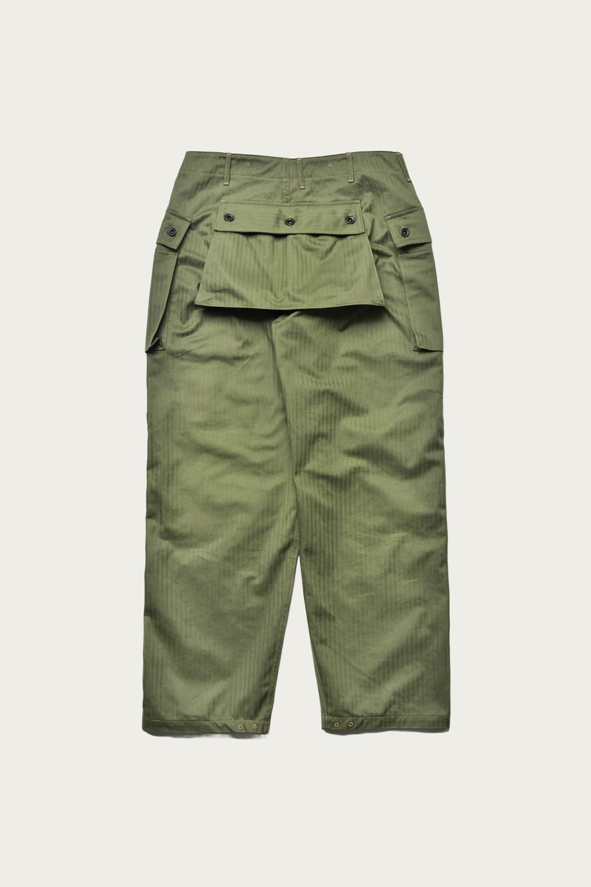 The Real McCoys - P-44 Utility Trousers - Sage Green - Canoe Club