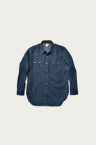 The Real McCoys - Sawtooth Denim Western Shirt - Indigo - Canoe Club