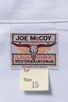 The Real McCoys - Sawtooth Western Shirt - White - Canoe Club