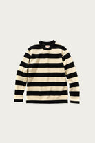 The Real McCoys - Buco Stripe Racing Jersey - White/Black - Canoe Club