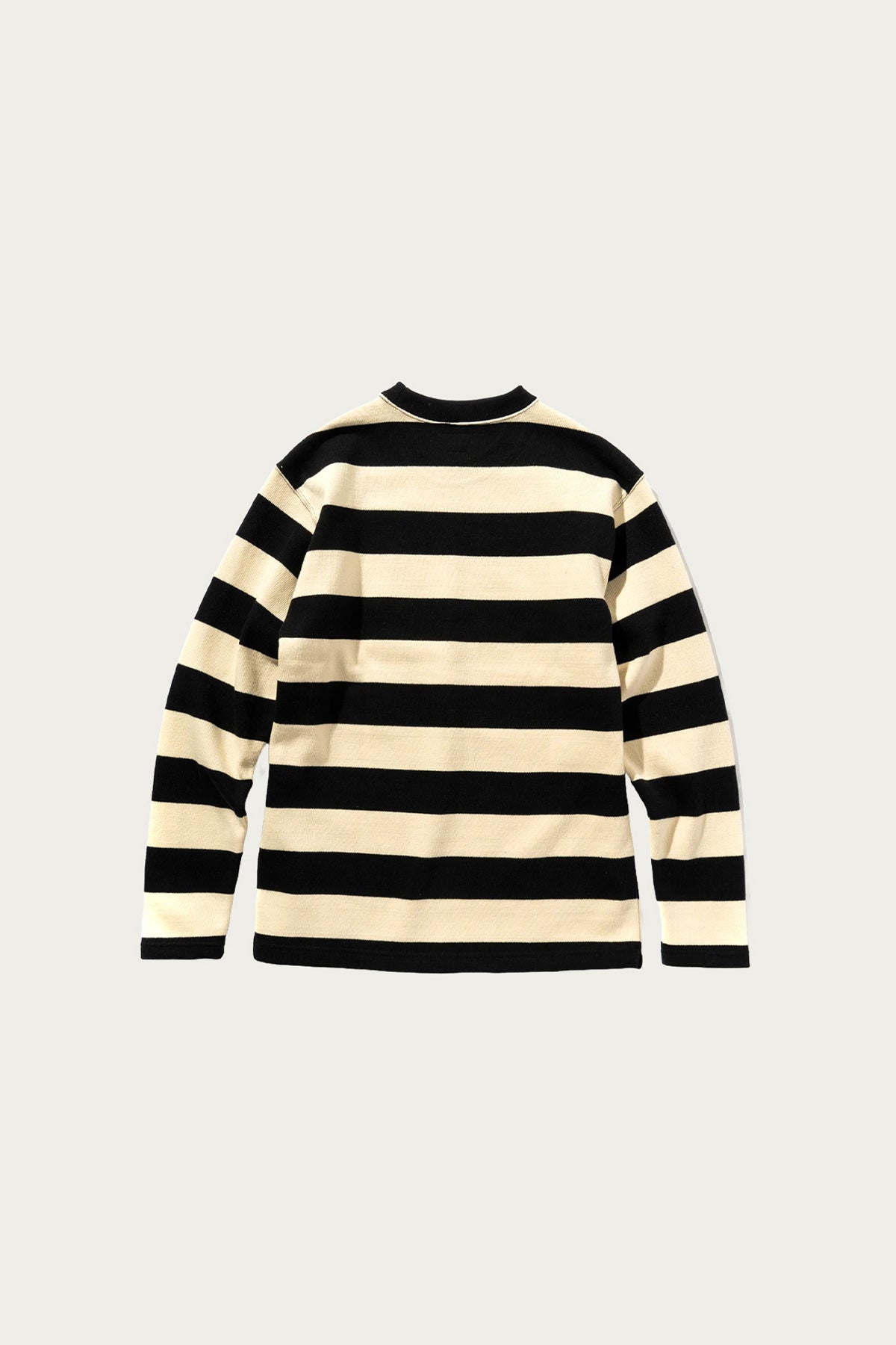 The Real McCoys - Buco Stripe Racing Jersey - White/Black - Canoe Club