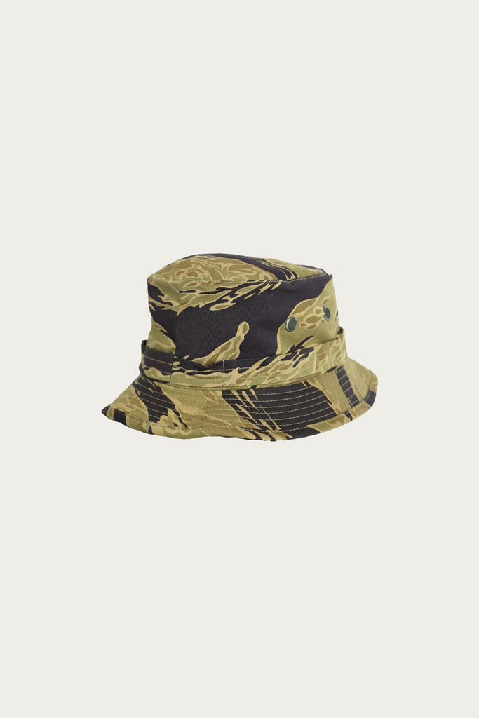 The Real McCoys - Tiger Boonie Hat / Advisor - Tiger Camo - Canoe Club