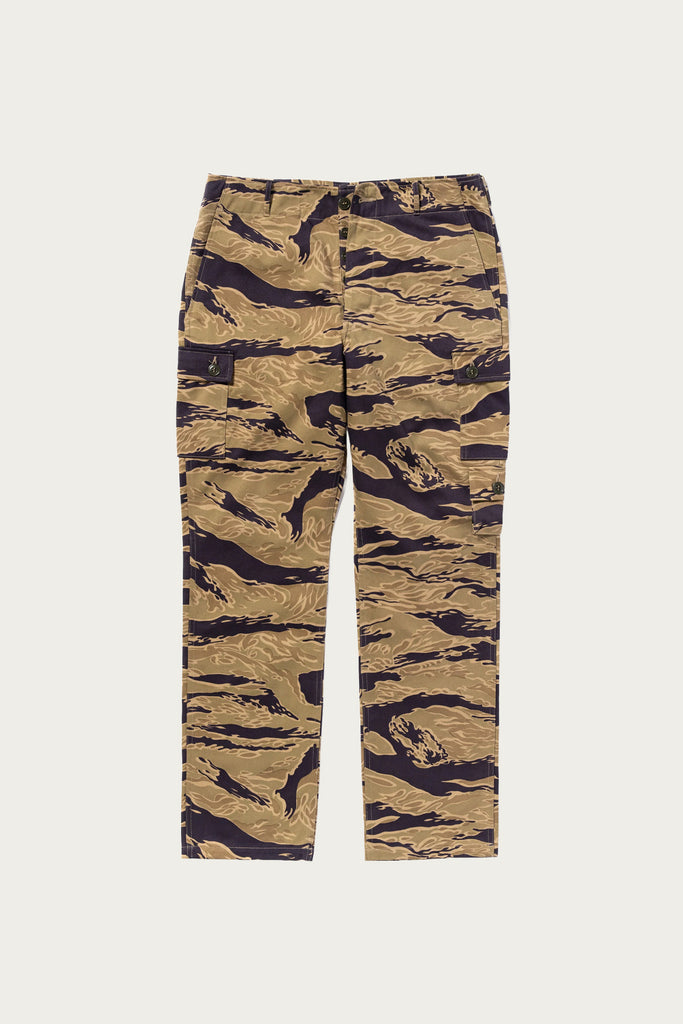 The Real McCoys - Tiger Camoflage Trousers / Advisor - Tiger Camo - Canoe Club