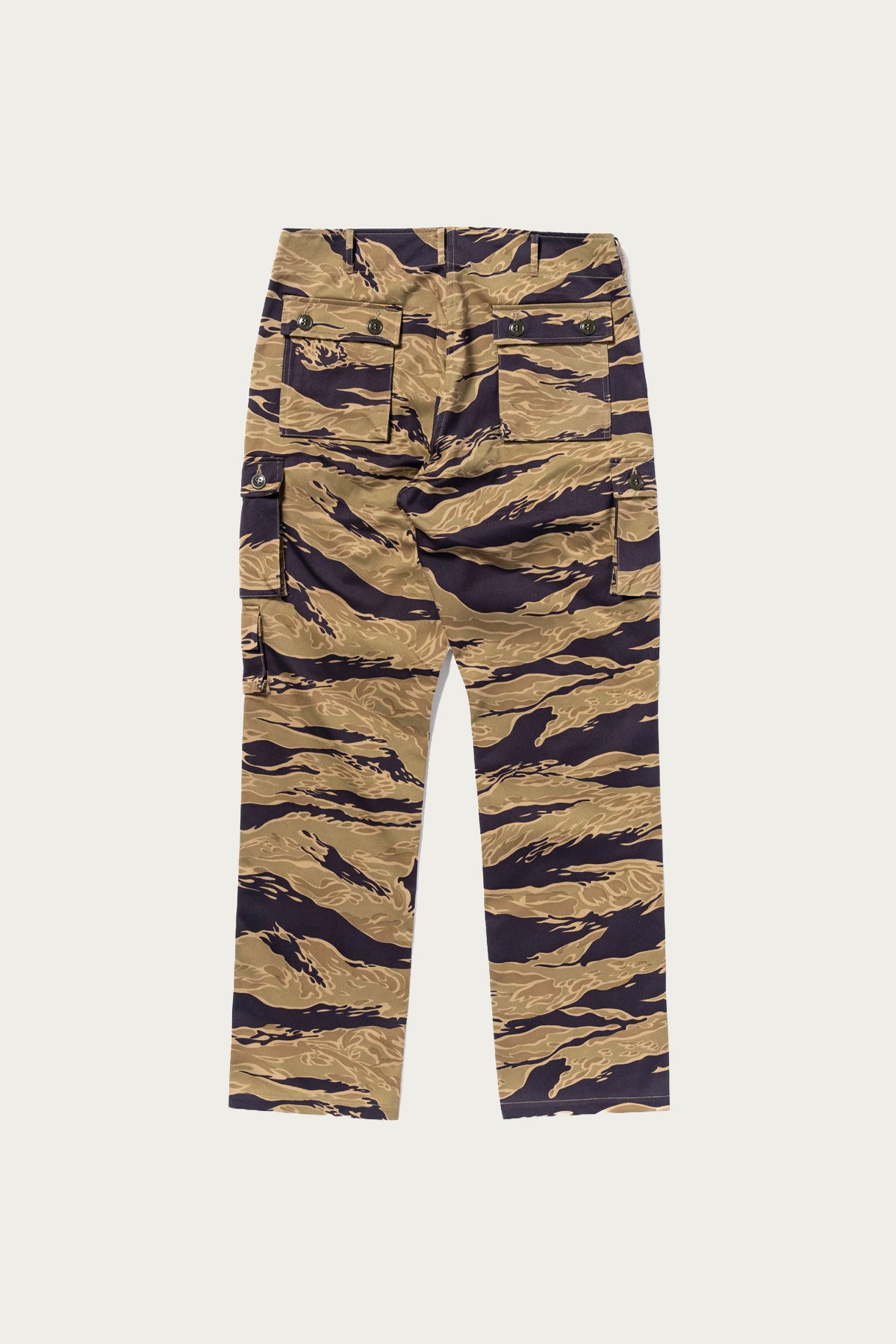 The Real McCoys - Tiger Camoflage Trousers / Advisor - Tiger Camo - Canoe Club