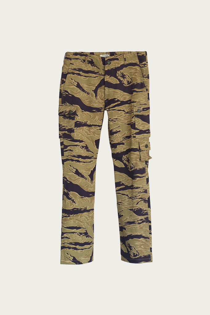 The Real McCoys - Tiger Camoflage Trousers / Advisor - Tiger Camo - Canoe Club