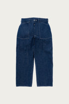 The Real McCoys - Trousers, Working, Denim - Blue - Canoe Club