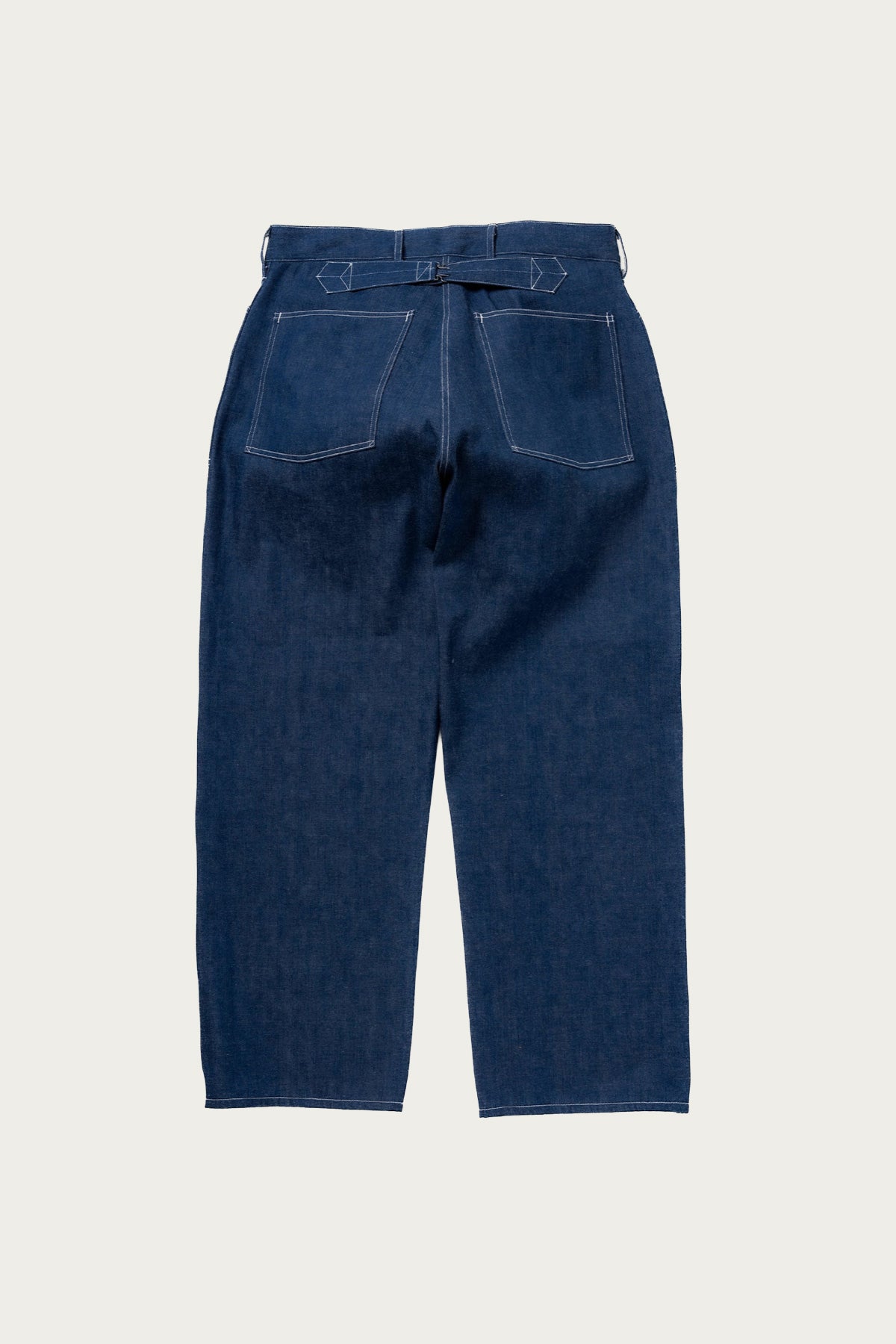 The Real McCoys - Trousers, Working, Denim - Blue - Canoe Club