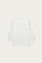 The Real McCoys - Union Henley Undershirt L/S - White - Canoe Club