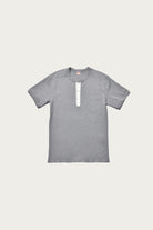The Real McCoys - Union Henley Undershirt S/S - Grey - Canoe Club