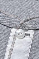 The Real McCoys - Union Henley Undershirt S/S - Grey - Canoe Club