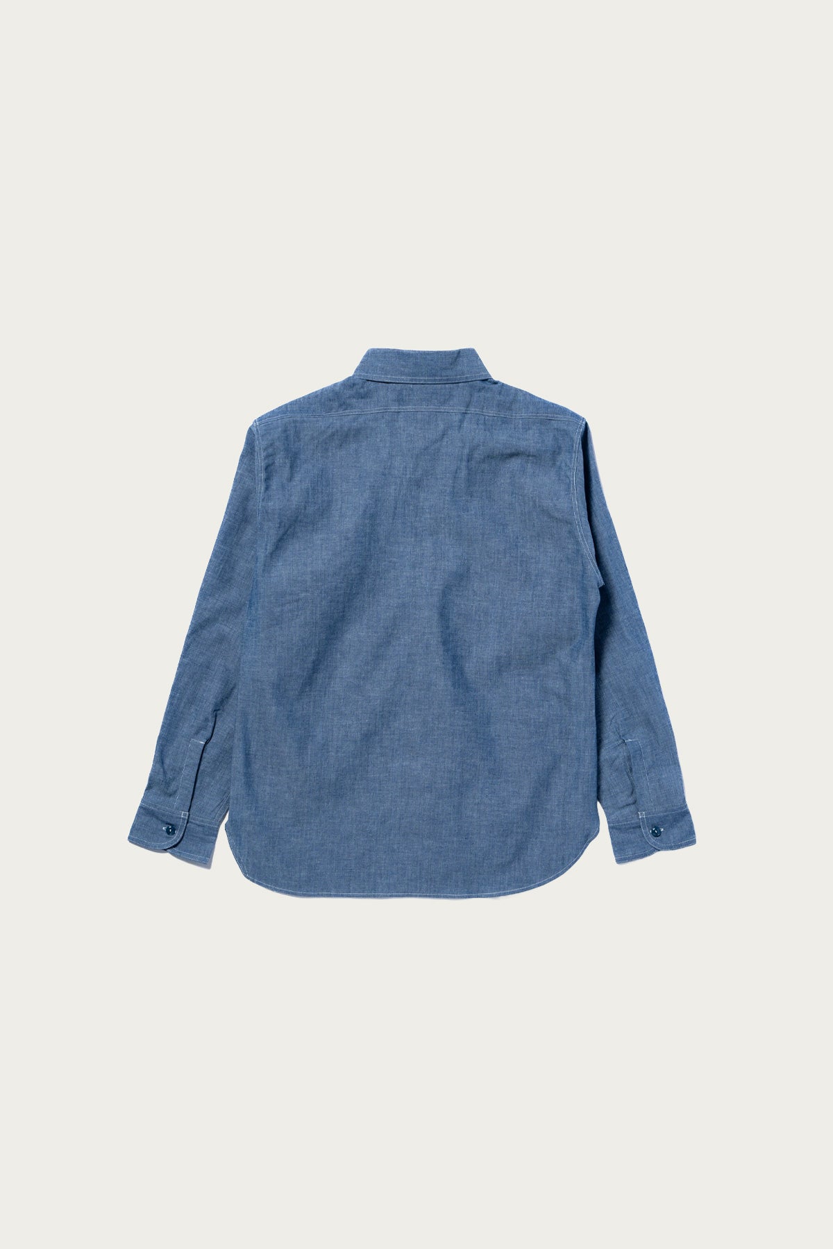 The Real McCoys - U.S. Navy Chambray Shirt L/S (Modify) - Indigo - Canoe Club