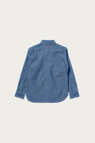 The Real McCoys - U.S. Navy Chambray Shirt L/S (Modify) - Indigo - Canoe Club