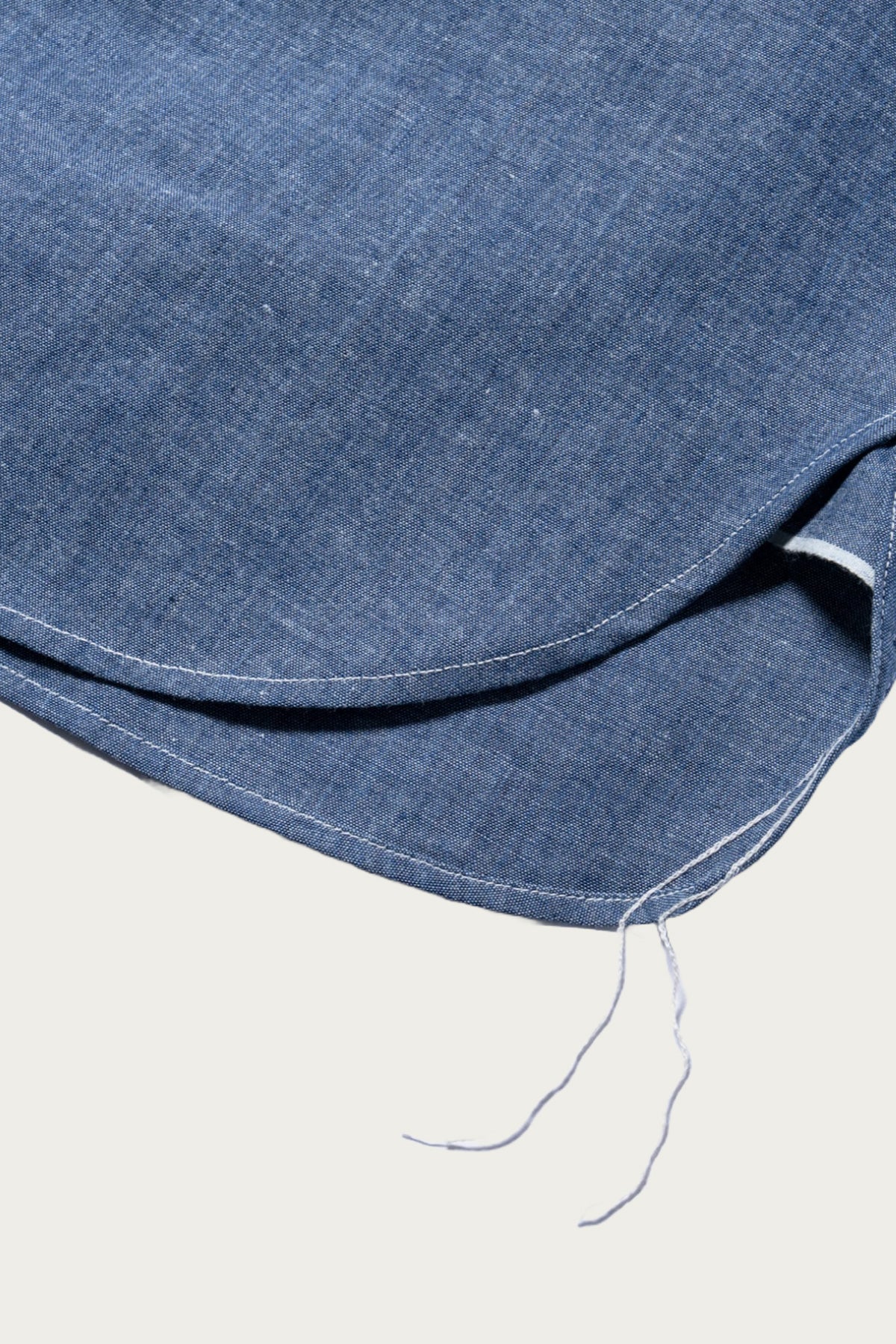 The Real McCoys - U.S. Navy Chambray Shirt L/S (Modify) - Indigo - Canoe Club