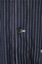 The Real McCoys - Wabash Chore Coat - Indigo Stripe - Canoe Club