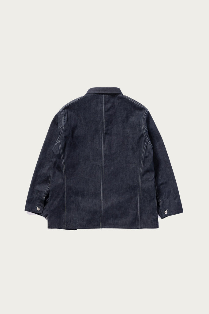 The Real McCoys - WWII Denim Chore Coat - Indigo - Canoe Club