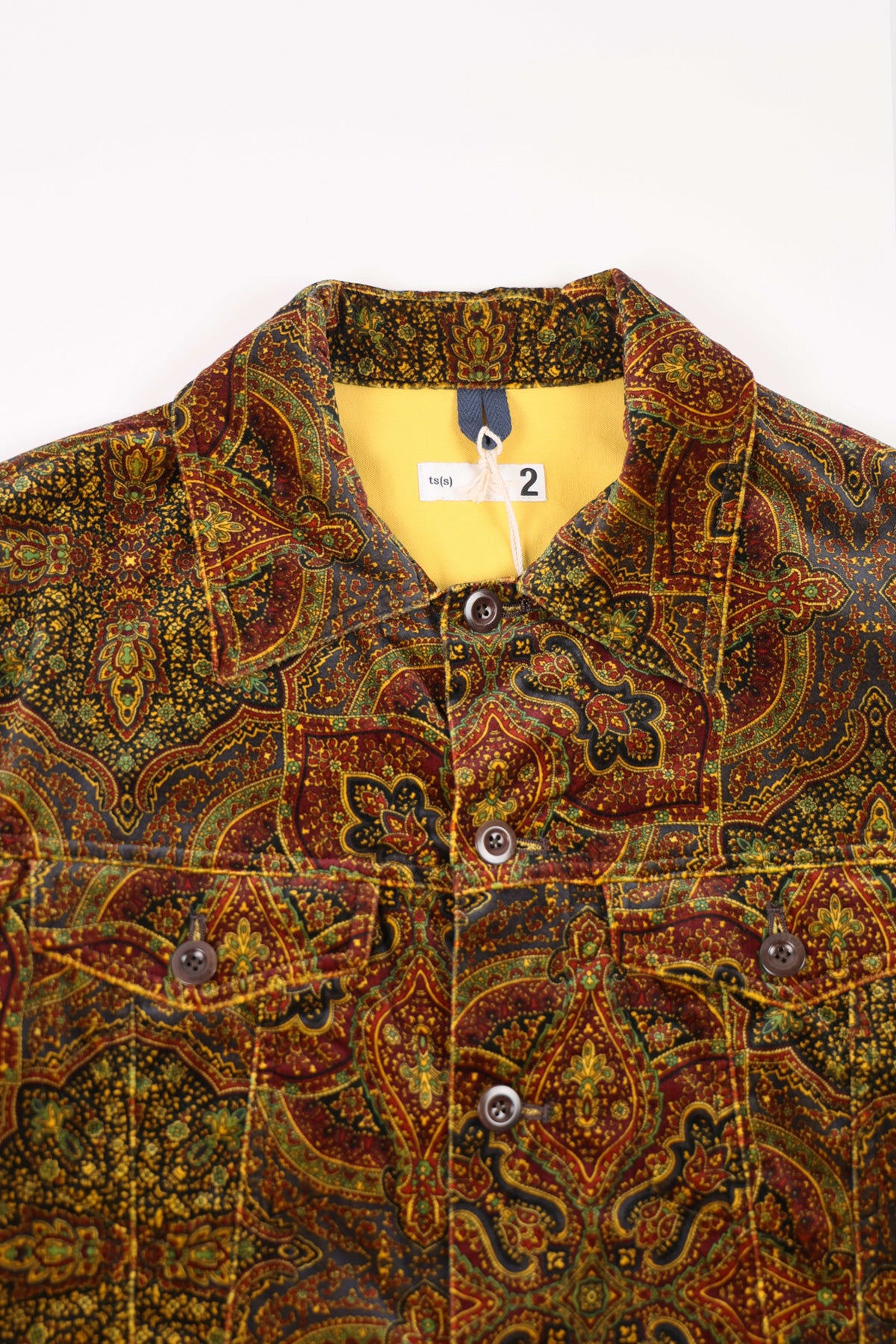 ts(s) - Double Flap Pocket Short Jacket - Brown - Canoe Club
