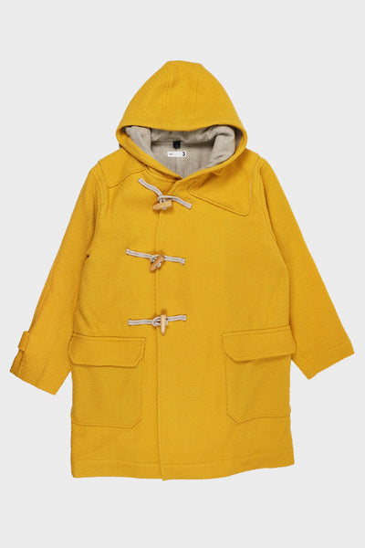 BAL FAUX SHEARING DUFFLE COAT イエロー tss-duffle-coat-yellow-