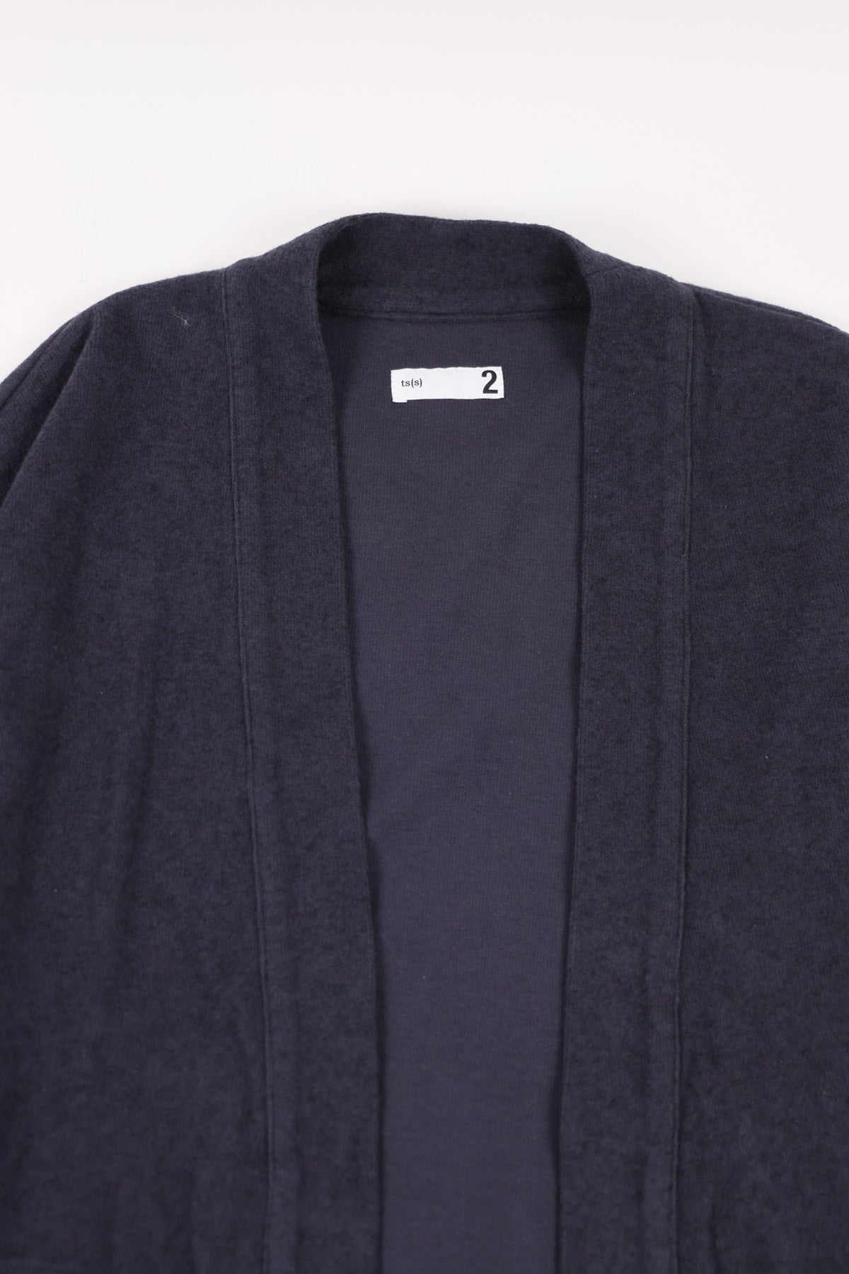 ts(s) - Easy Cardigan - Navy "Hokkaido Wool" Blend - Canoe Club