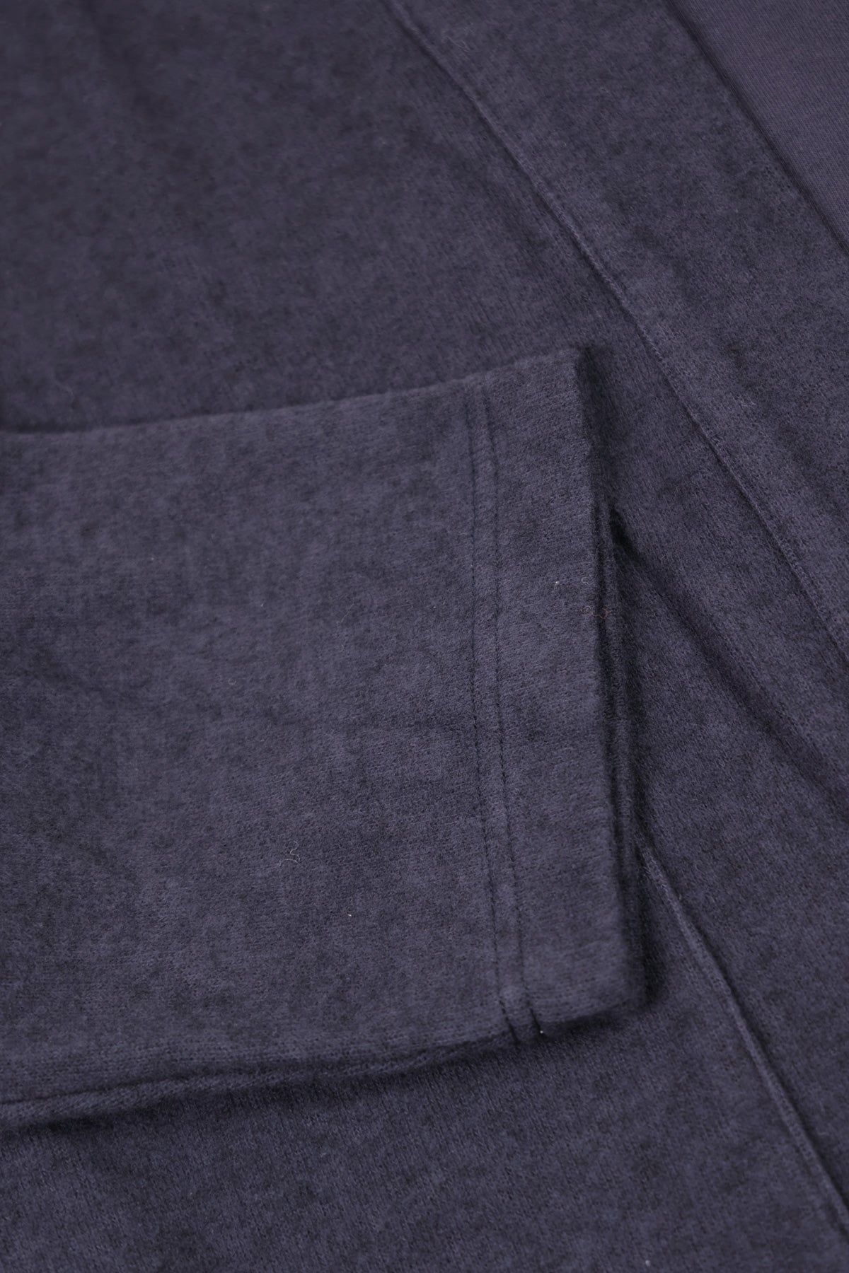 ts(s) - Easy Cardigan - Navy "Hokkaido Wool" Blend - Canoe Club