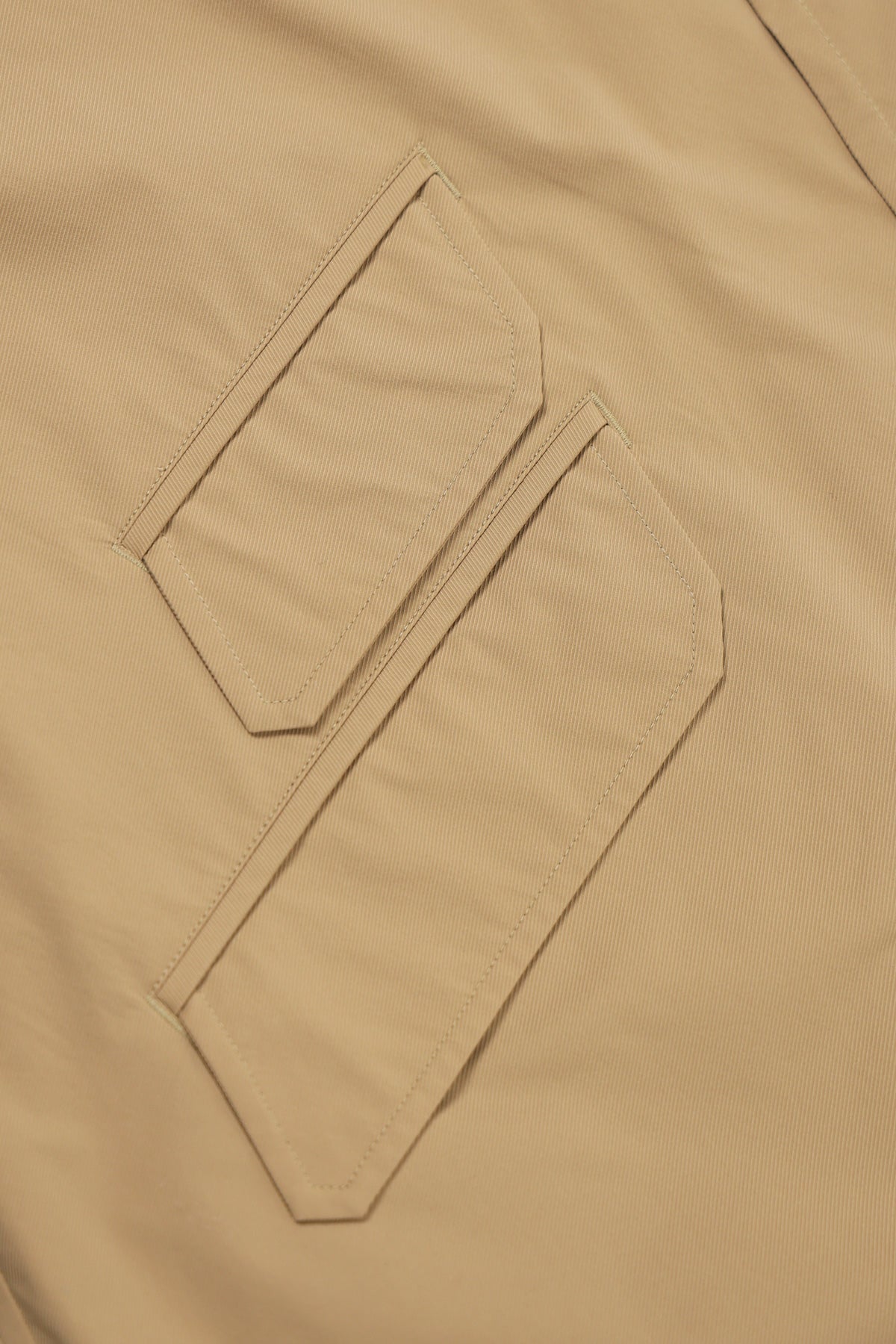 ts(s) - Fly Front Raglan Sleeve Coat - Khaki - Canoe Club