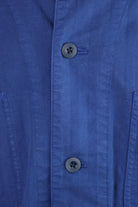 ts(s) - Garment Dye Wide Herringbone Coverall Jacket - Royal Blue - Canoe Club