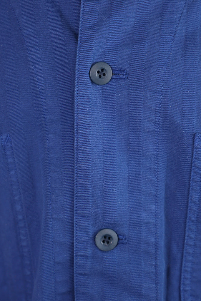 ts(s) - Garment Dye Wide Herringbone Coverall Jacket - Royal Blue - Canoe Club