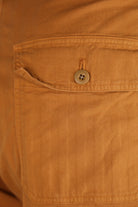 ts(s) - Garment Dye Wide Herringbone Fatigue Pants - Ochre - Canoe Club