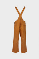 ts(s) - Garment Dye Wide Herringbone Old Style Bib Overalls - Ochre - Canoe Club