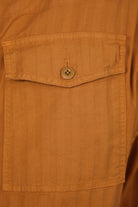 ts(s) - Garment Dye Wide Herringbone Old Style Bib Overalls - Ochre - Canoe Club