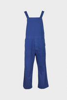 ts(s) - Garment Dye Wide Herringbone Old Style Bib Overalls - Royal Blue - Canoe Club