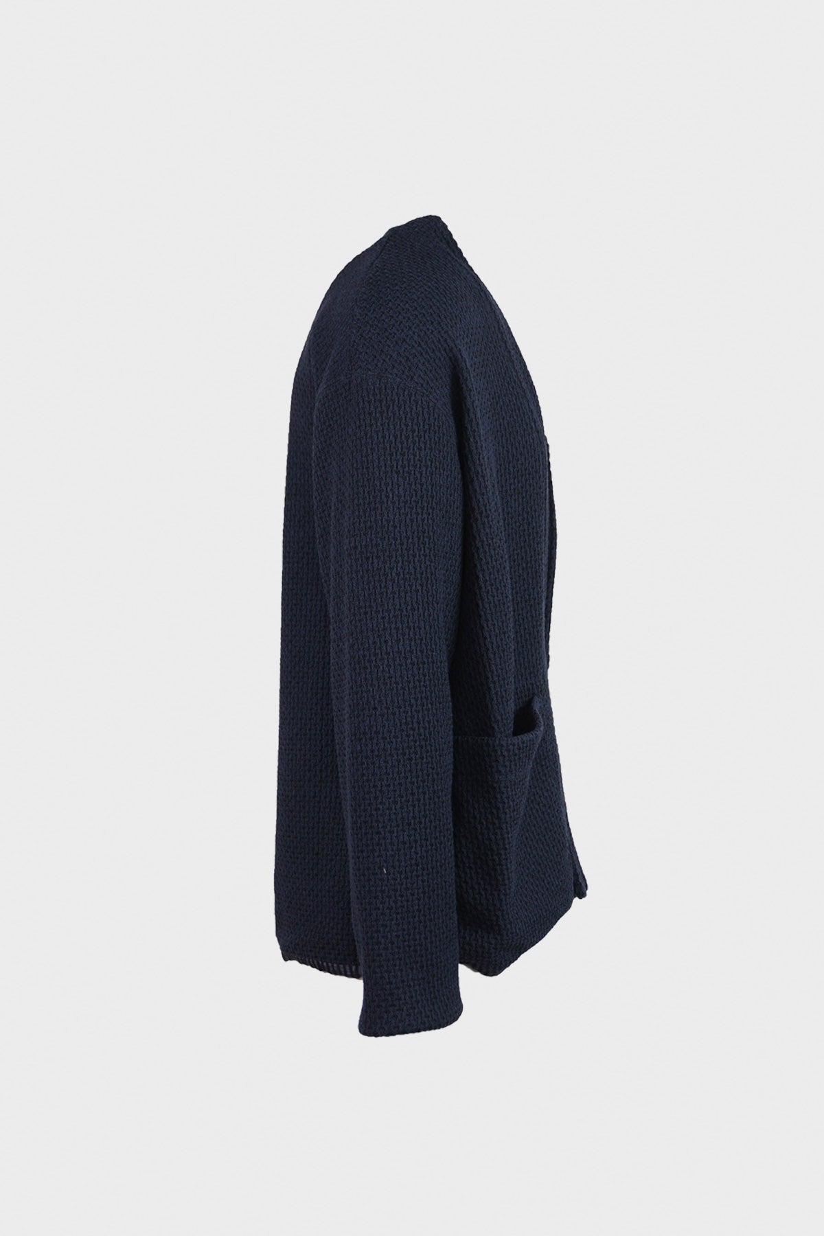 ts(s) - Knitty Jersey Lined Easy Cardigan - Navy - Canoe Club