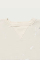 Taiga Takahashi - Lot. 603 Sweat Shirt - Ivory Paint - Canoe Club
