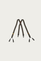 Taiga Takahashi - Lot.005 Suspender - Multi Stripe Black - Canoe Club