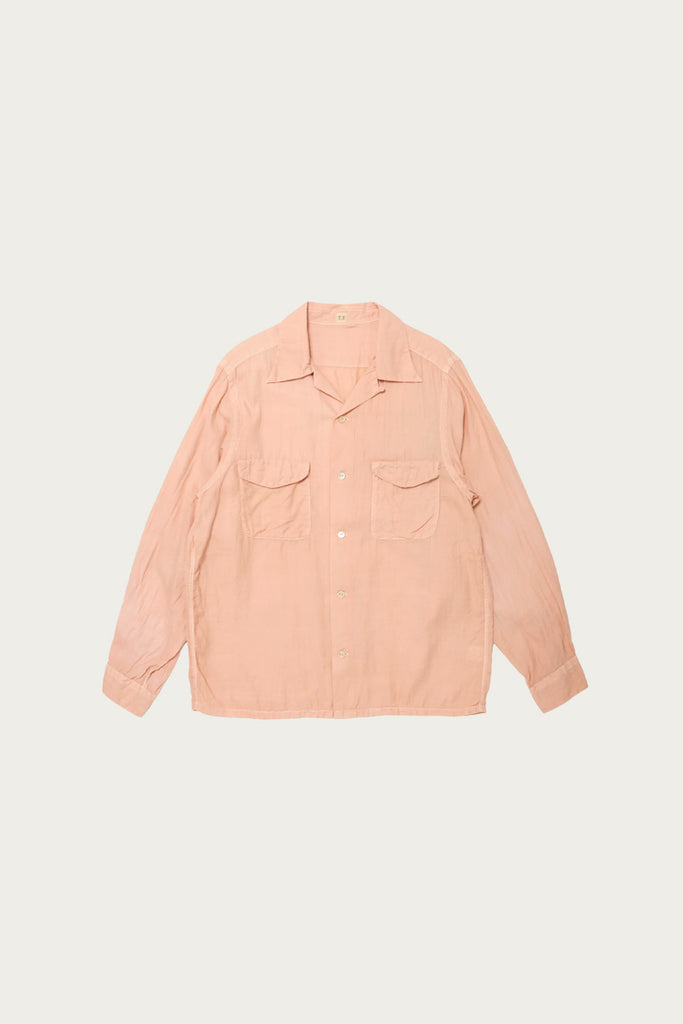 トップス DAIRIKU 21ss Open Collar Shirt Morning Taiga Takahashi Lot. 101 Open Collar Shirt | Sakura | Canoe Club