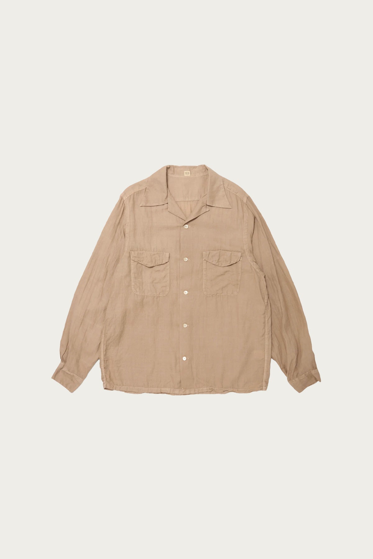 Taiga Takahashi - Lot. 101 Open Collar Shirt - Yakusugi - Canoe Club