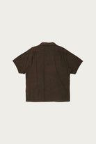 Taiga Takahashi - Lot. 113 Open Collar Shirt - Mud Dyed Brown - Canoe Club