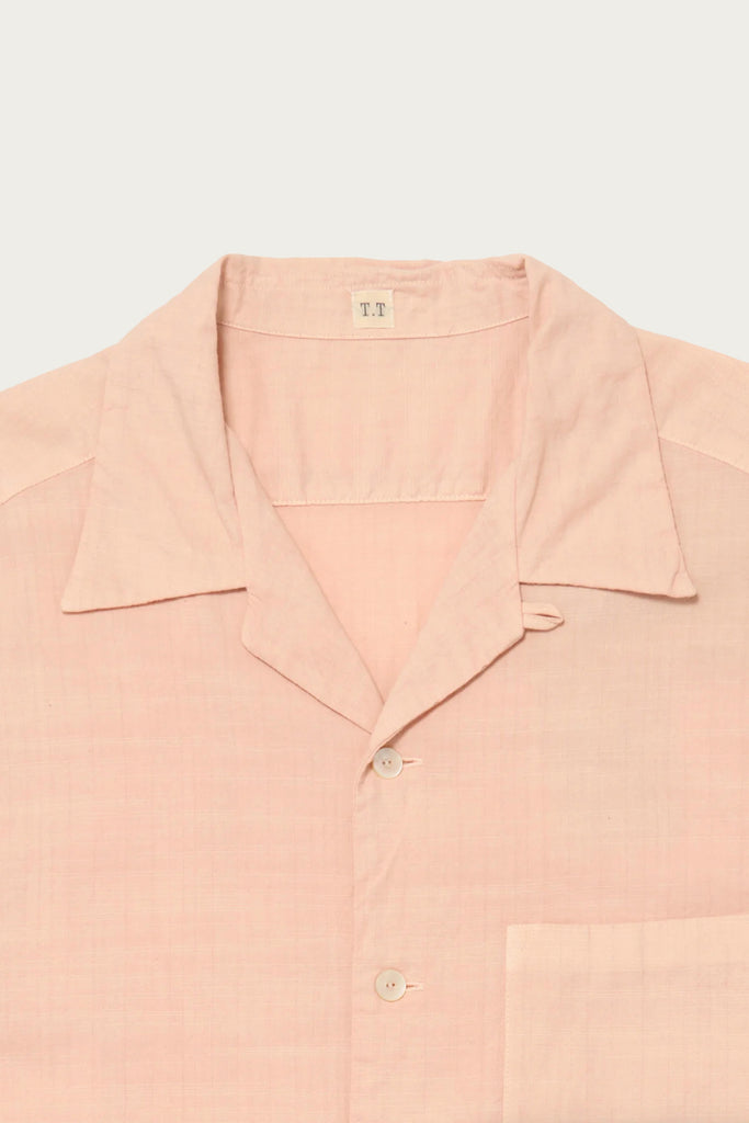 Taiga Takahashi Lot. 113 Open Collar Shirt | Sakura | Canoe Club