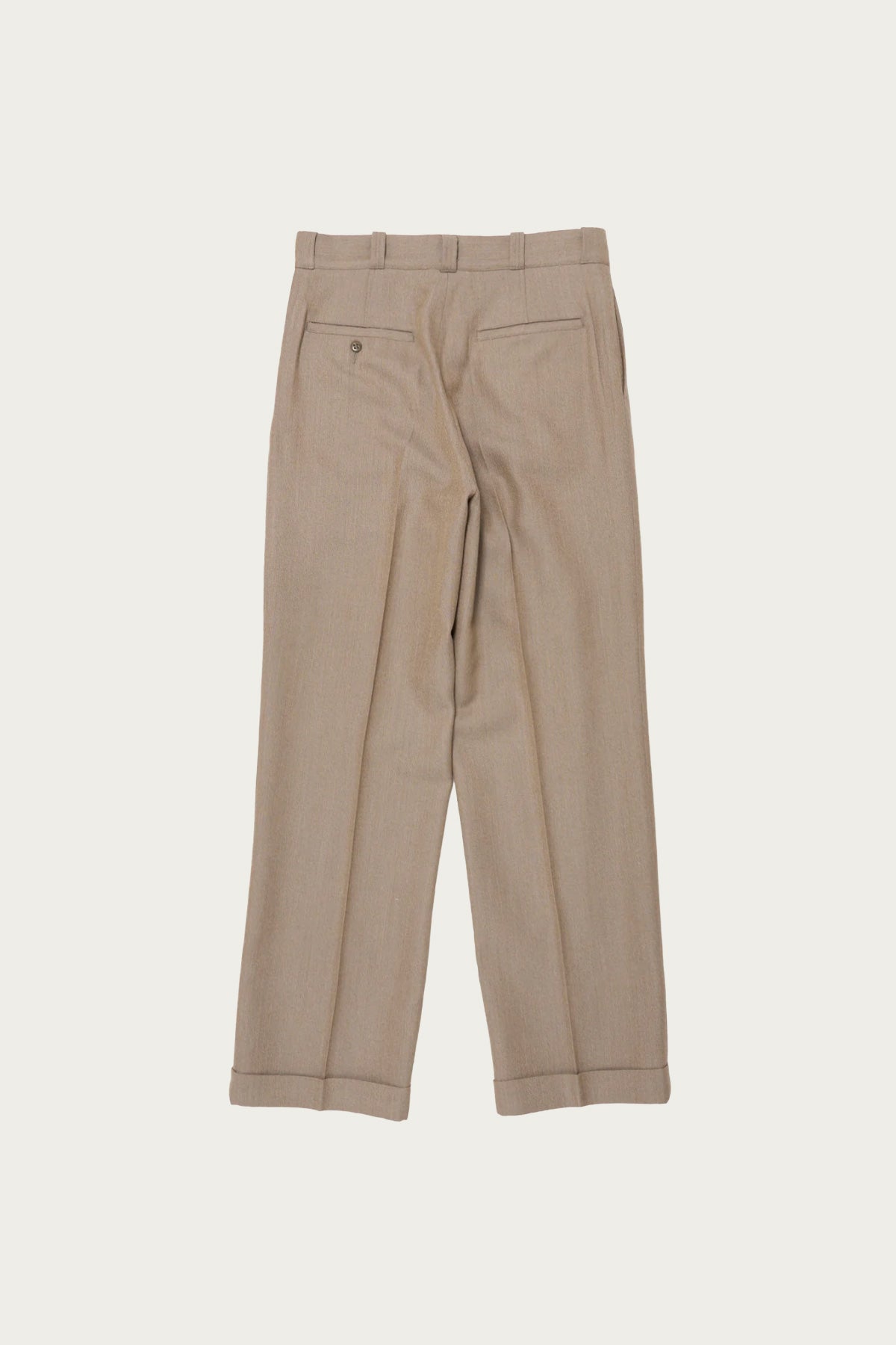 Taiga Takahashi - Lot. 201 Work Trousers - Melange Beige - Canoe Club