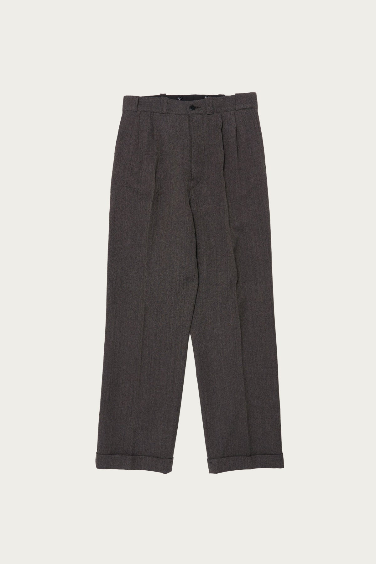 Taiga Takahashi - Lot. 201 Work Trousers - Melange Charcoal - Canoe Club