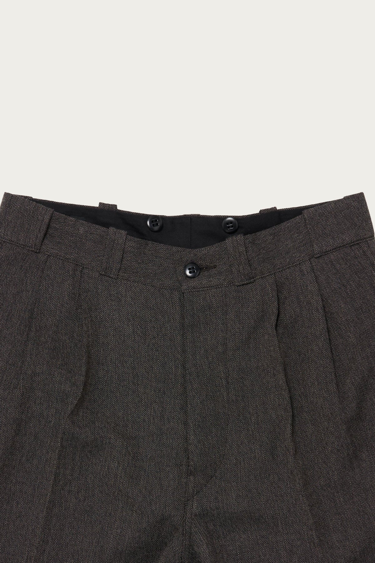 Taiga Takahashi - Lot. 201 Work Trousers - Melange Charcoal - Canoe Club
