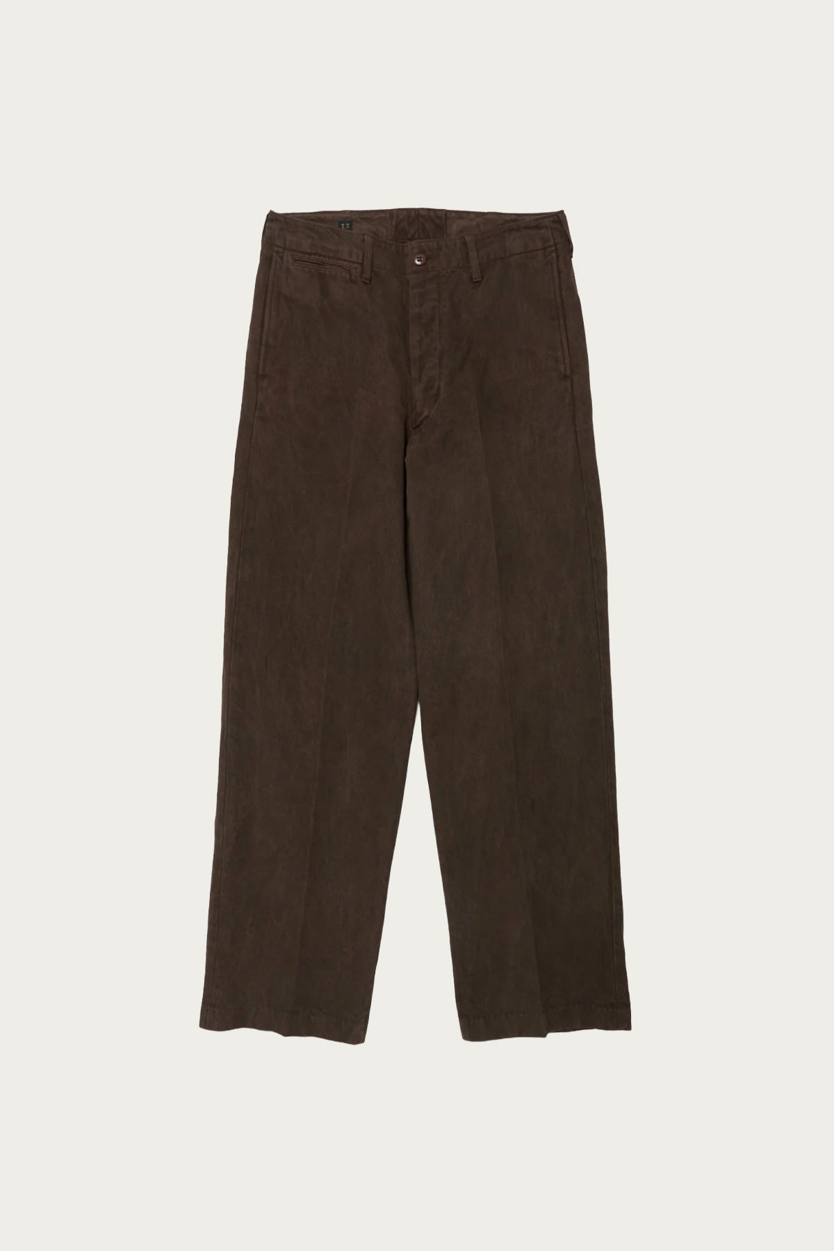 Taiga Takahashi - Lot. 221 Field Trousers - Mud Dyed Brown - Canoe Club