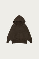 Taiga Takahashi - Lot. 620 After Hooded Sweat Shirt - Mud Dyed Brown - Canoe Club