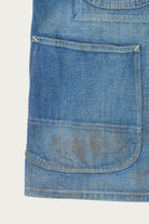 Taiga Takahashi - Lot. 716 Damaged Coverall w/ Chinstrap - Damaged Indigo - Canoe Club