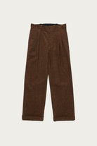 Taiga Takahashi - Lot. 201 Work Trousers - Melange Brown - Canoe Club