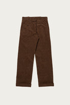 Taiga Takahashi - Lot. 201 Work Trousers - Melange Brown - Canoe Club