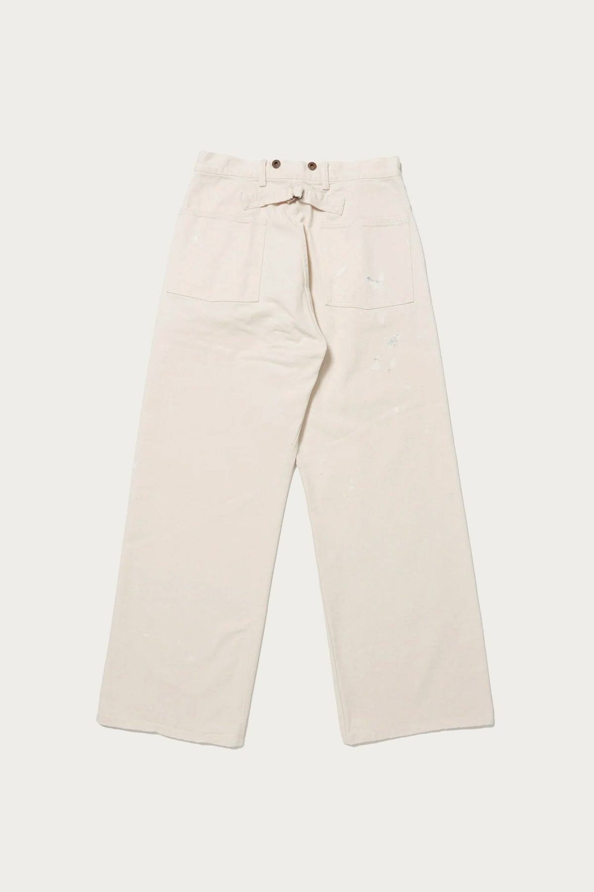 Taiga Takahashi - Lot. 204 Engineer Trousers - Ivory Paint - Canoe Club