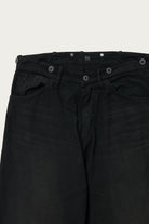 Taiga Takahashi - Lot. 209 Buckle-Backed Trousers - Damaged Sumi Dyed Black - Canoe Club