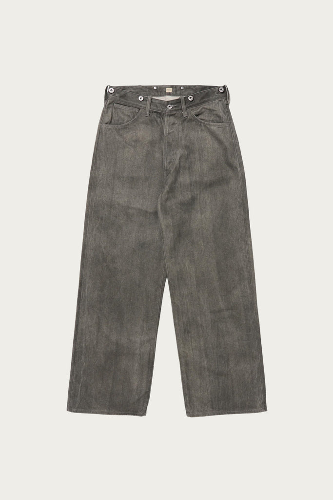 Taiga Takahashi - Lot. 209 Buckle-Backed Trousers - Hand Drawn Sumi - Canoe Club